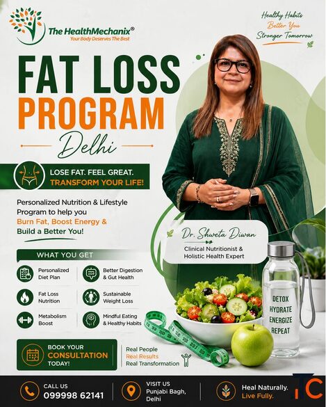 Fat Loss Program Delhi Personalized Weight Loss by Dr. Shweta Diwan