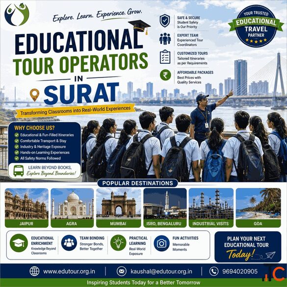 Educational Tour Operators in Surat Creating Meaningful Learning Experiences Beyond the Classroom