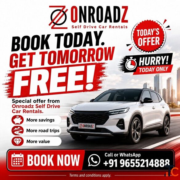 Self Drive Rental Cars Chennai Free Booking