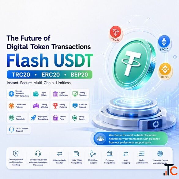 The Future of Digital Token Transactions Flash USDT TRC20 ERC20 BEP20