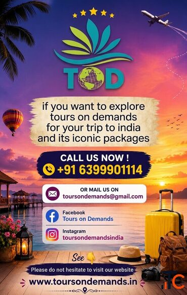Tours on Demands - Your Trusted Travel Partner in India