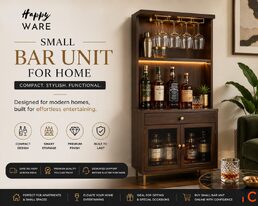 Small Bar Unit for Home Smart Style for Compact Spaces