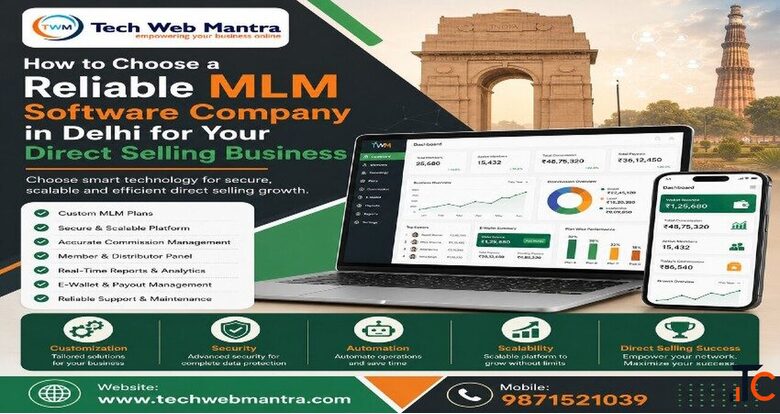 Custom MLM Software Company in Delhi for Direct Selling Solutions