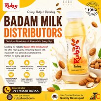 Badam Milk Manufacturer in Madurai Tamil nadu