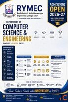 Top Engineering College in Ballari Karnataka RYMEC CSE