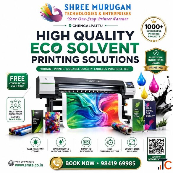 Eco Solvent Printing Services in Chengalpattu High-Quality Outdoor Printing