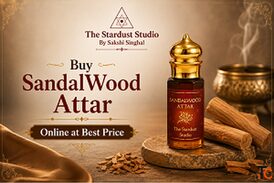 Buy Pure Sandalwood Attar Online at Best Price The Stardust Studio