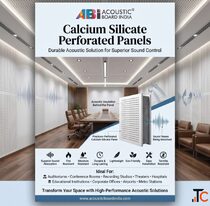 Calcium Silicate Perforated Panels Acoustic Ceiling Panels India