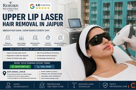 Upper-Lip Hair Growing Back Too Quickly Choose Laser Options Jaipur