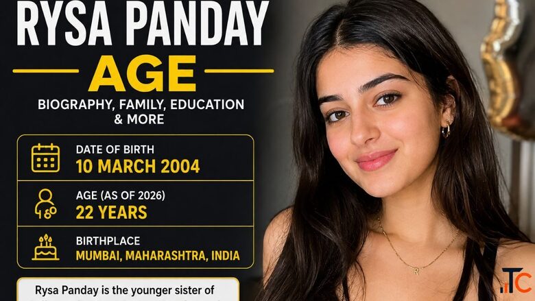 Rysa Panday Age 2026 Biography Birthday Family Education Career Interesting Facts