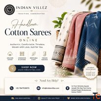 Handloom Cotton Sarees Online