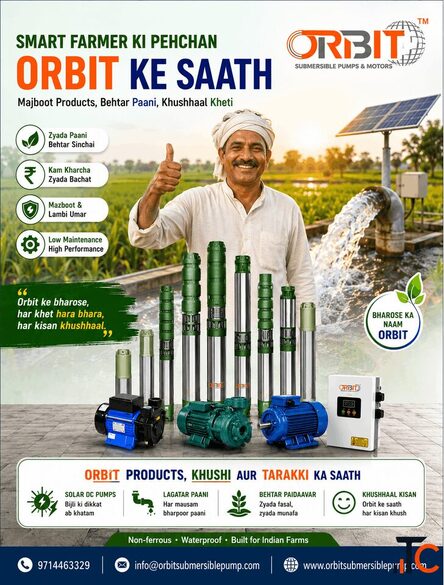 Orbit Submersible Pumps Motors - Energy-Efficient Water Pumps for Agriculture