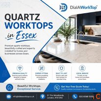 Quartz Worktops in Essex 44 020 83685555 DialAWorkTop