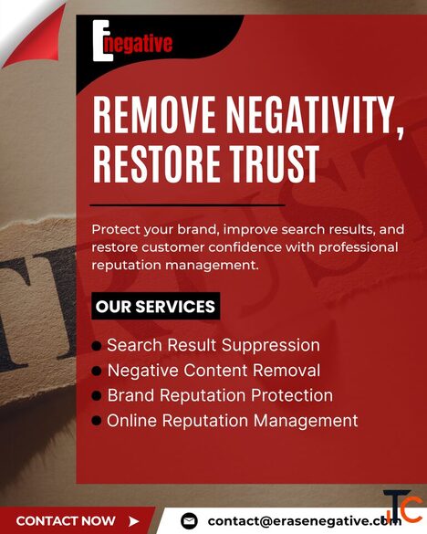Remove Negativity Restore Trust