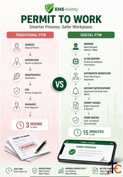 Manage Hazardous Operations with a Digital Permit to Work System