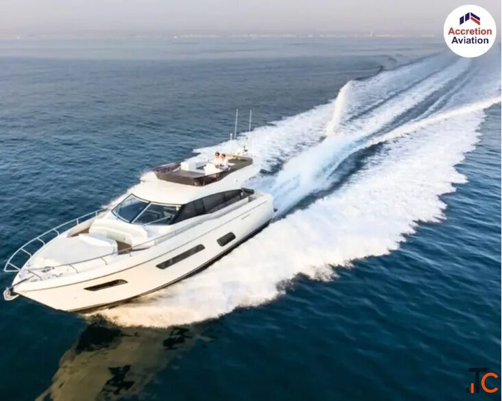Luxury Yacht Rental in Goa by Accretion Aviation