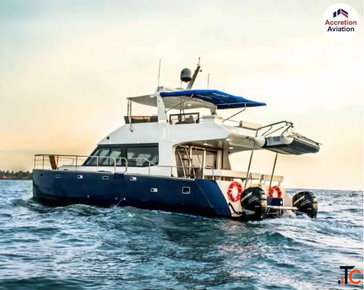 Luxury Yacht Rental in Goa by Accretion Aviation