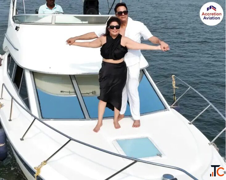Luxury Yacht Rental in Goa by Accretion Aviation
