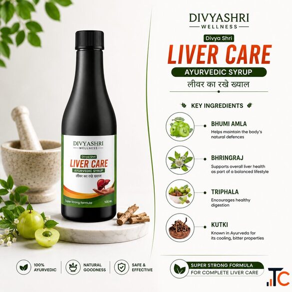 Ayurvedic Liver Care Syrup 500ml - Natural Tonic