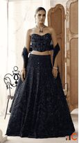 Shop Designer Bridesmaid Lehenga Online in USA Basanti Kapde Aur Koffee