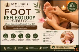 Foot Reflexology Therapy at Symphony Bali Spa