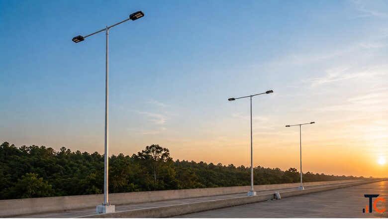 GI Octagonal Poles by Utkarsh India - Quality You Can Rely On