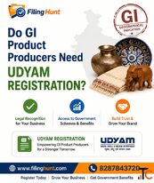 Do GI Product Producers Need UDYAM Registration