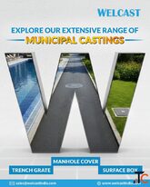 Ductile Iron Manhole Cover Manufacturer Exporter - Welcast India