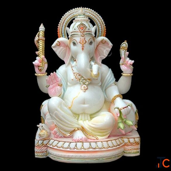 Where to Buy Affordable Custom Size Ganesh Marble Statues for Home and Temples