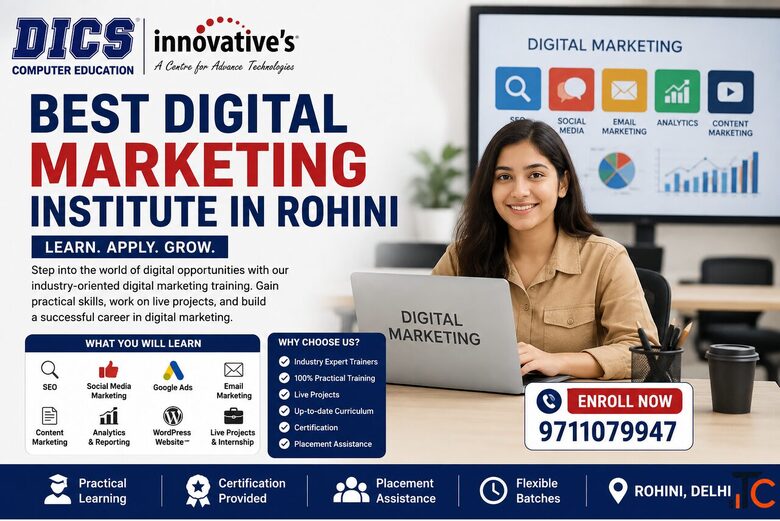 Best Digital Marketing Institute in Rohini - Professional Digital Marketing Course