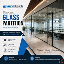 Glass Partition in Pune Maharashtra - SpaceTech Interior