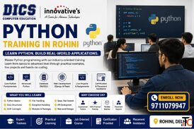 Best Python Training Institute in Rohini - Professional Python Course with Live Projects