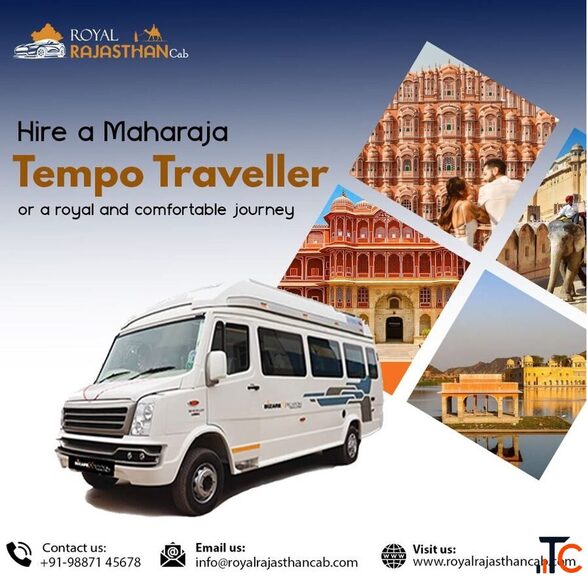 Book Maharaja Tempo Traveller Hire Jaipur Today