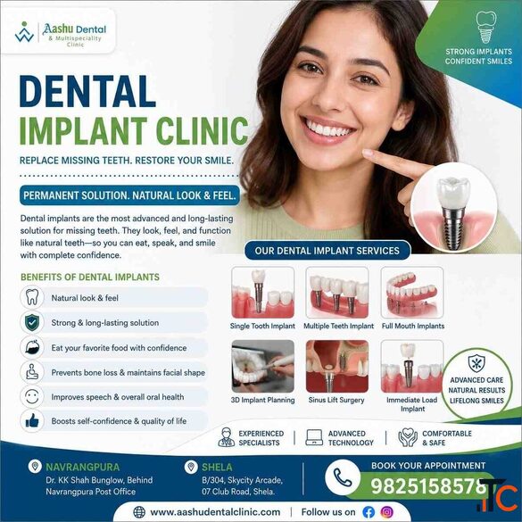 Top-Rated Dental Implant Clinic in Ahmedabad DR. Manish Shah
