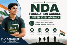 NDA Foundation Course After 10 in Ambala for Strong NDA Preparation from Early Stage