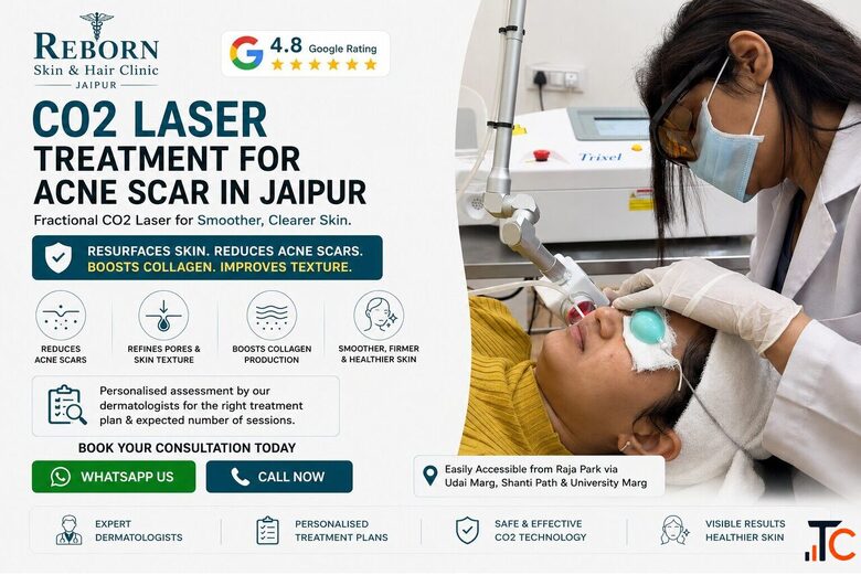 Acne Scar Assessment CO2 Laser Treatment in Jaipur