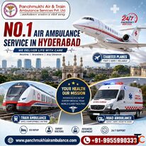 Panchmukhi Hi Tech Air Ambulance in Hyderabad - Critical Care Transfer Arranged Promptly