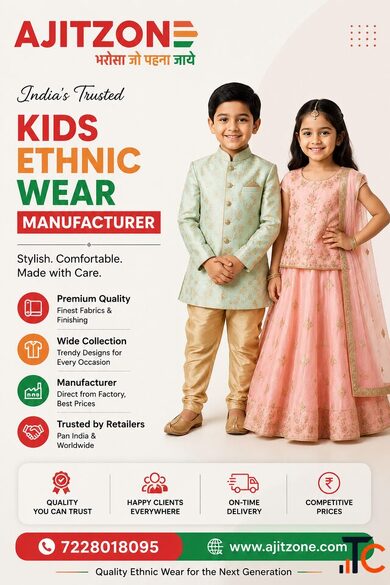 Kids Ethnic Wear Manufacturer