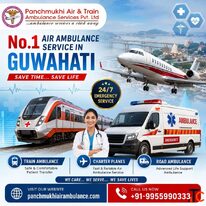 Panchmukhi Affordable Air Ambulance in Guwahati - Trusted and Well Budgeted Service
