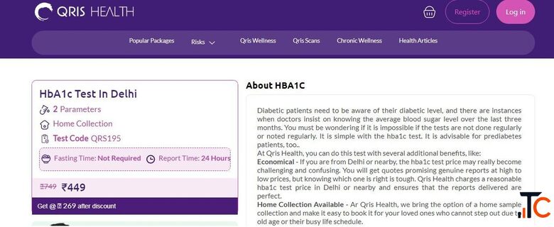 Book HbA1c Test in Delhi at Best Price Free Home Sample Collection