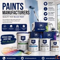 Trusted Paints Manufacturers for Premium Coatings Neo Paints