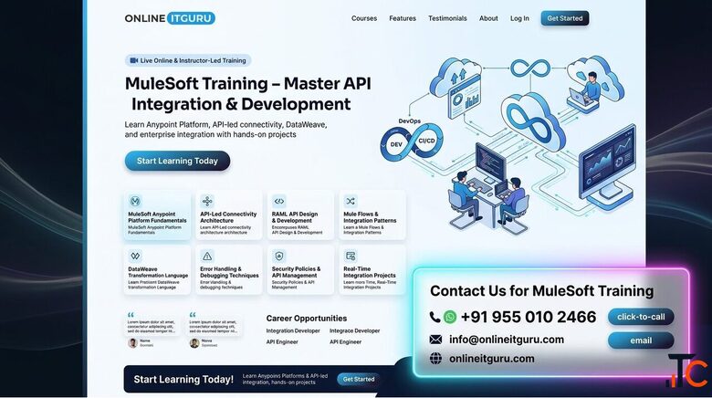 MuleSoft Online Training Learn API Integration with Certification