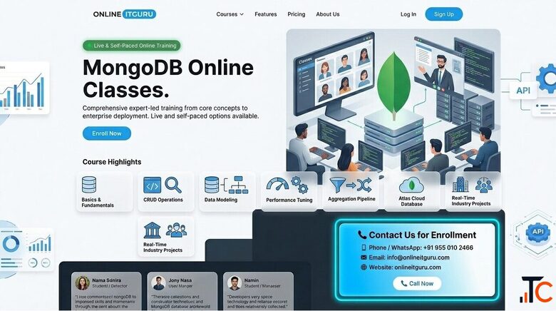 MongoDB Course Online Learn NoSQL Database with Real-Time Projects