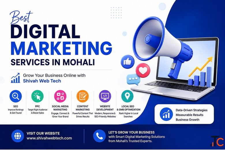 Best Digital Marketing Services in Mohali Shivah Web Tech