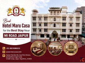 Book Hotel Maru Casa for the Best Stay Near MI Road Jaipur
