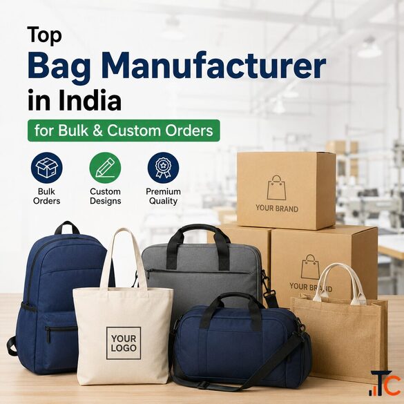 Top Bag Manufacturer in India for Bulk Custom Orders