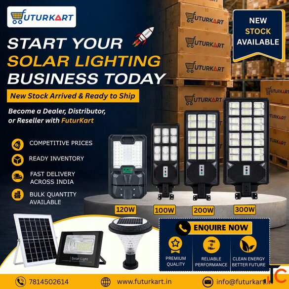 Integrated solar street light Futurkart