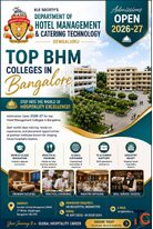 "Top BHM Colleges in Bangalore Admission Enquiry for 2026-27 "