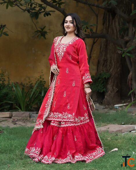 Buy Farshi Sharara Dress Online Designer Styles Karishma Emporium