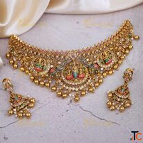 Couture Choker Necklace Set Sparkle and Glow